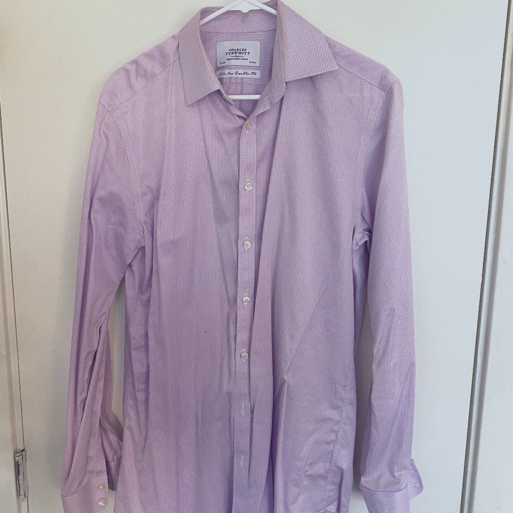 Charles Tyrwhitt Dress Shirt - 15.5/35